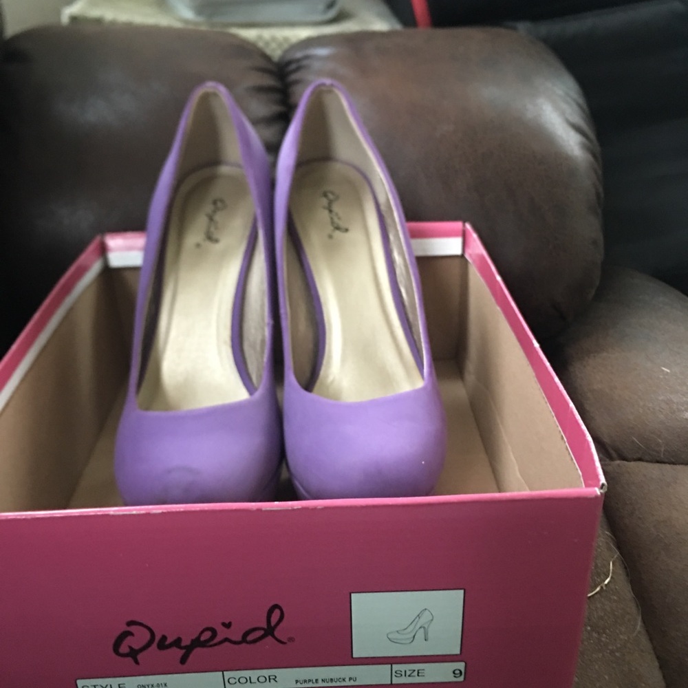 Purple heels